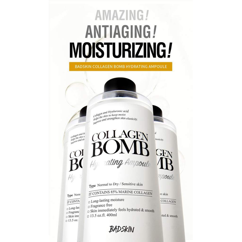 BADSKIN Collagen bomb hydrating ampoule 400ml