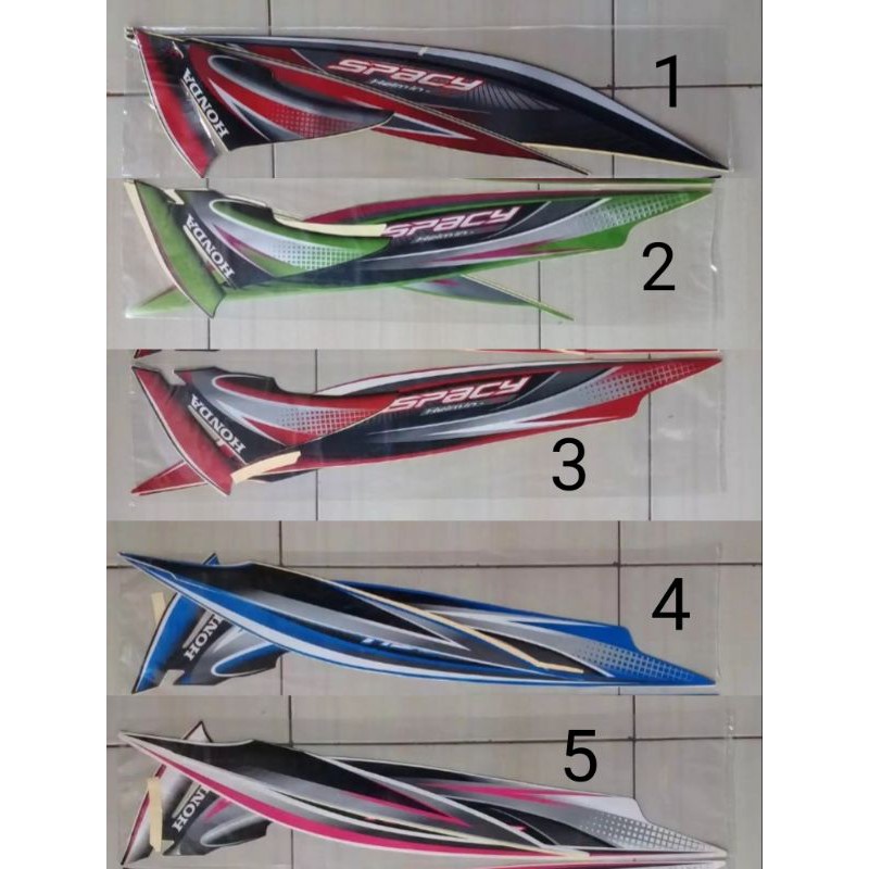 Sticker Striping Spacy 2011