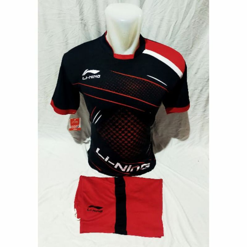 Baju badminton lining setelan badminton baju voli baju olahraga
