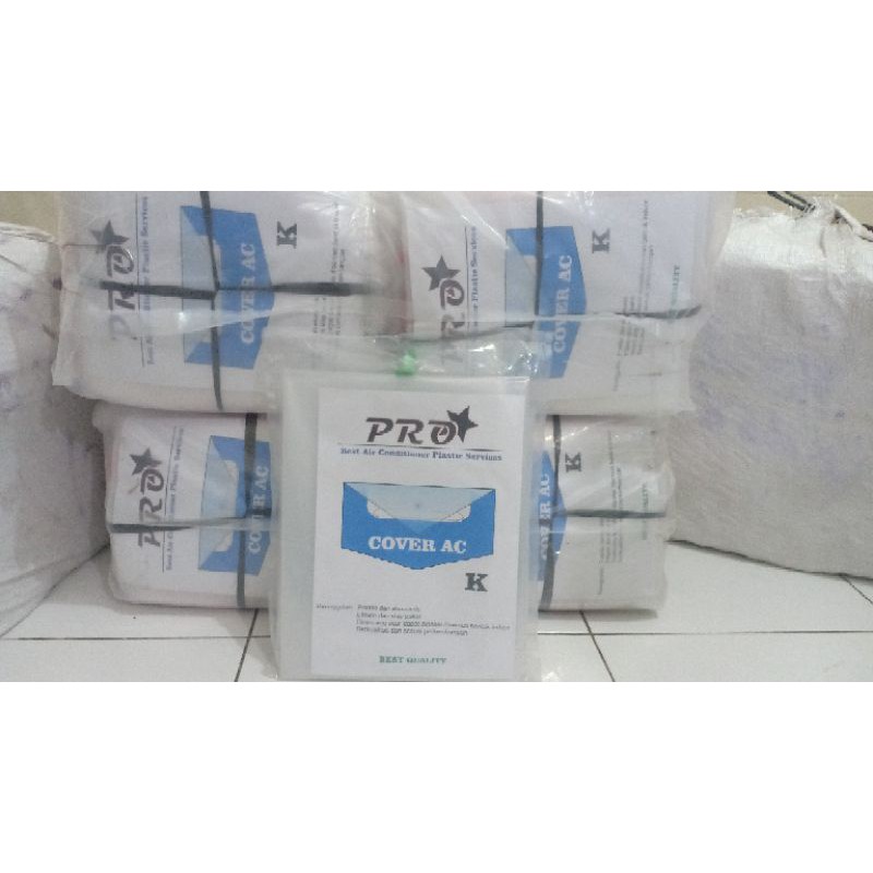 PELASTIK CUCI AC TEBALCOVER CUCI AC UNTUK  12 PK 34PK 1PK 112 PK BONUS SELANG 2 METER MEREK PRO