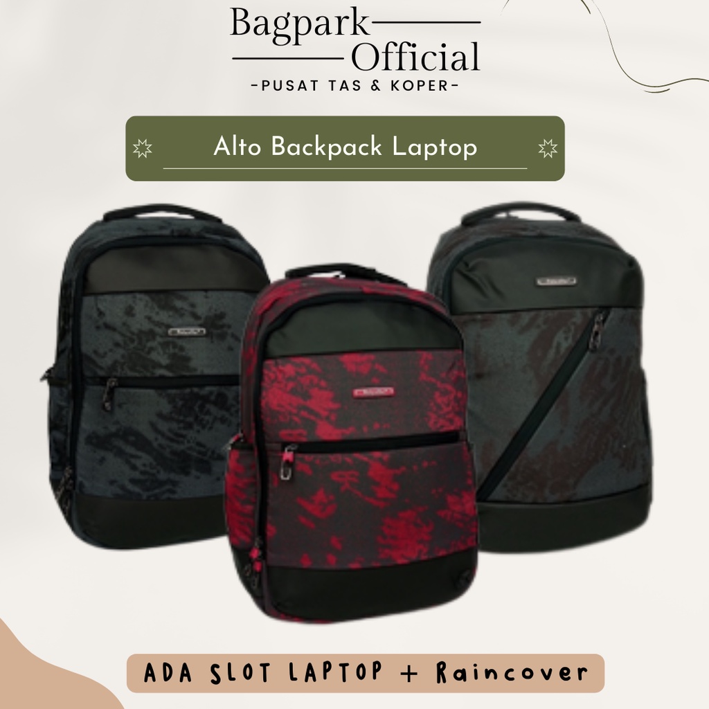 Tas Ransel Pria Tas Backpack Laptop Palo Alto Motif Loreng Port USB Free Rain Cover Terbaru