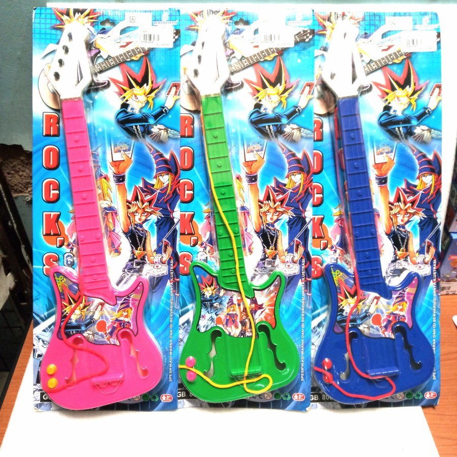 Mainan Gitar Anak-Gitar Plastik-gitar 908 TS