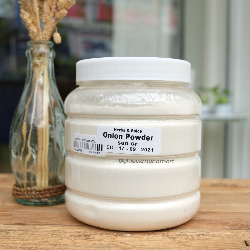 

Onion Powder / Bubuk bawang bombay / Bumbu / rempah - rempah 500 gr