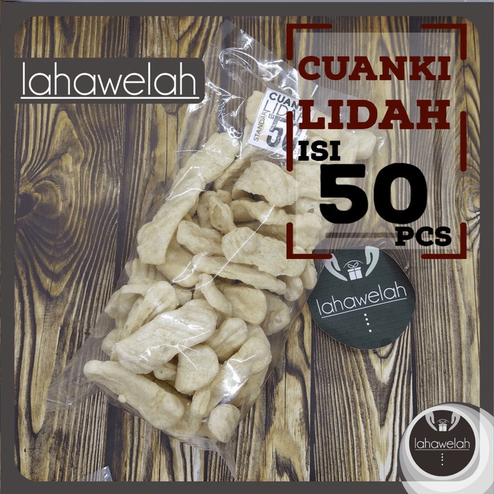 

Q12Sa 50Pcs Lidah Cuanki Batagor Bahan Pelengkap Boci Seblak Dan Cuanki D51qs448