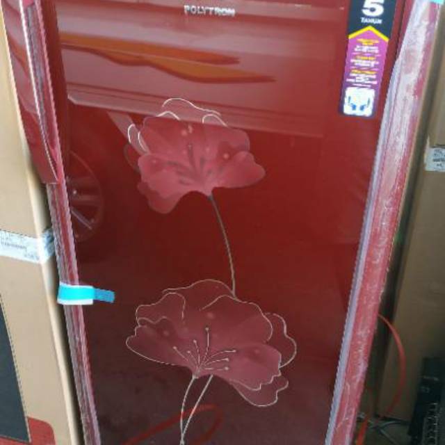 Kulkas 1 pintu polytron PRA18 BNR new