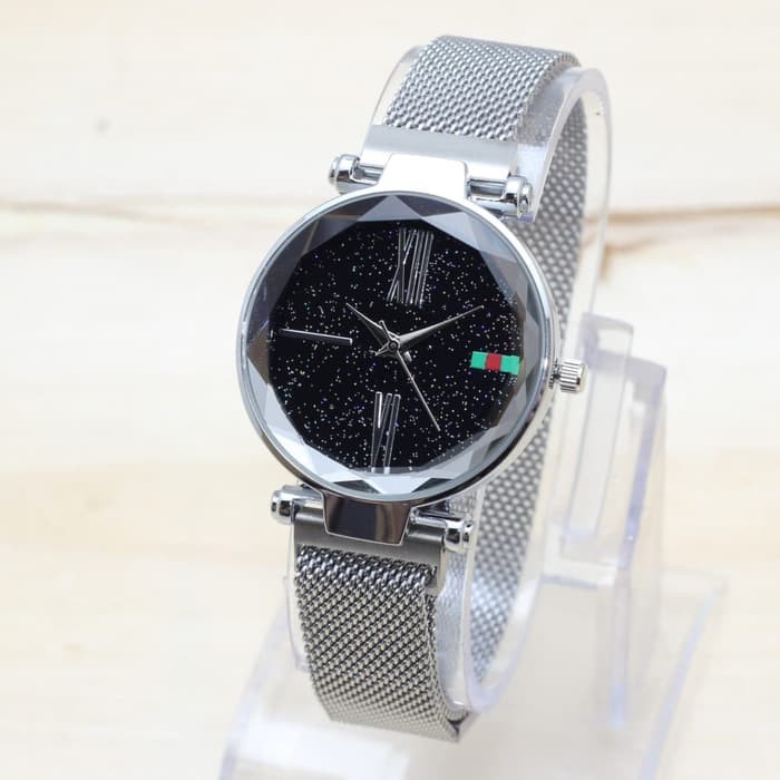 JAM TANGAN WANITA GUCCI PASIR MAGNET - Hitam