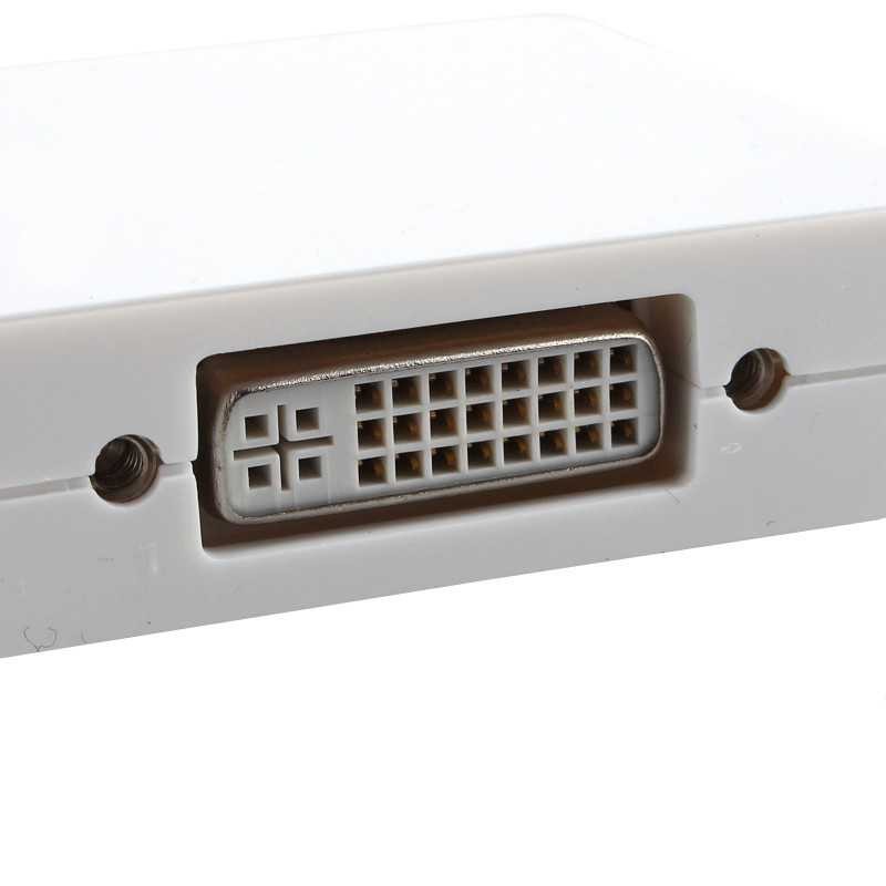 Termurah ! 3 in 1 Mini Display Port to HDMI VGA DVI Adapter - MD114