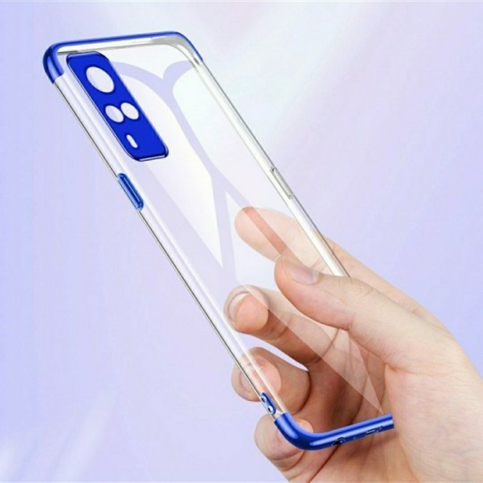 Shining Chrome Tpu Case Clear Silicone Case Samsung A22 4G A22 5G - SC