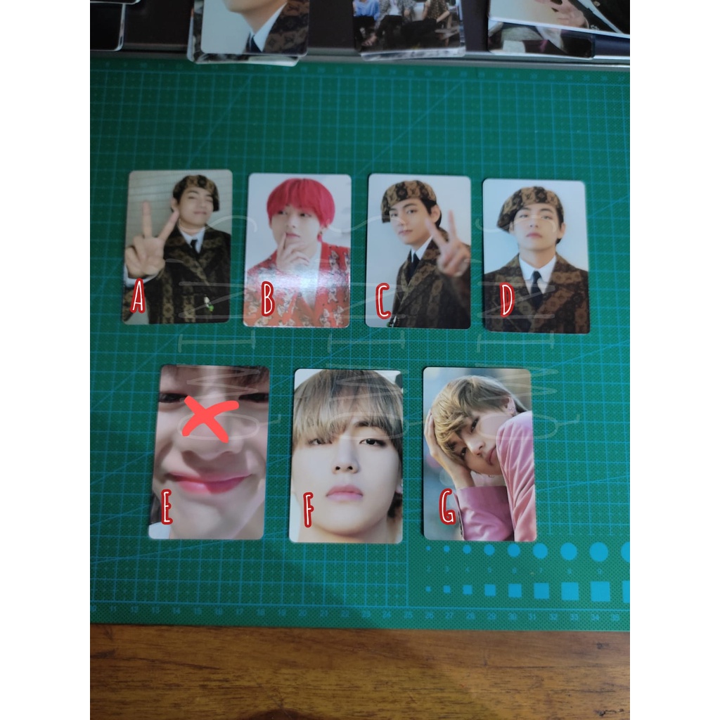 Photocard Dicon 101 BTS Taehyung/V sharing pc (Tolong Baca Deskripsi)