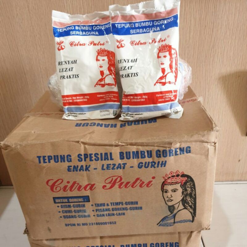 

Tepung Bumbu Goreng Serbaguna 250gram