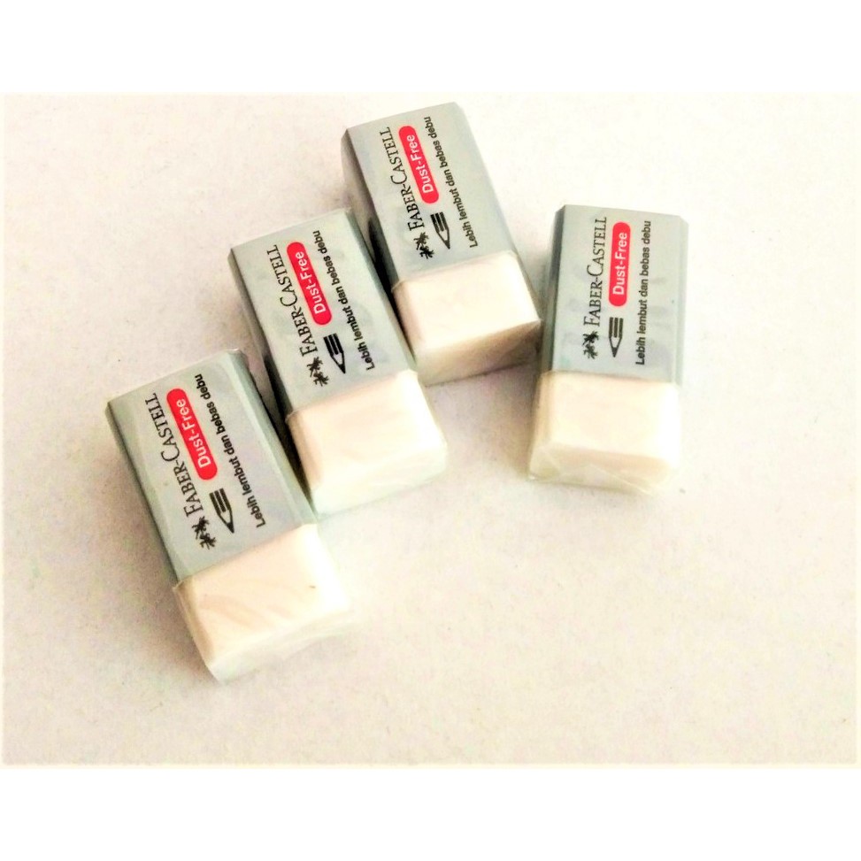 

PENGHAPUS FABER CASTELL PUTIH KECIL 1872 30 STIP ERASER FABER CASTELL WHITE