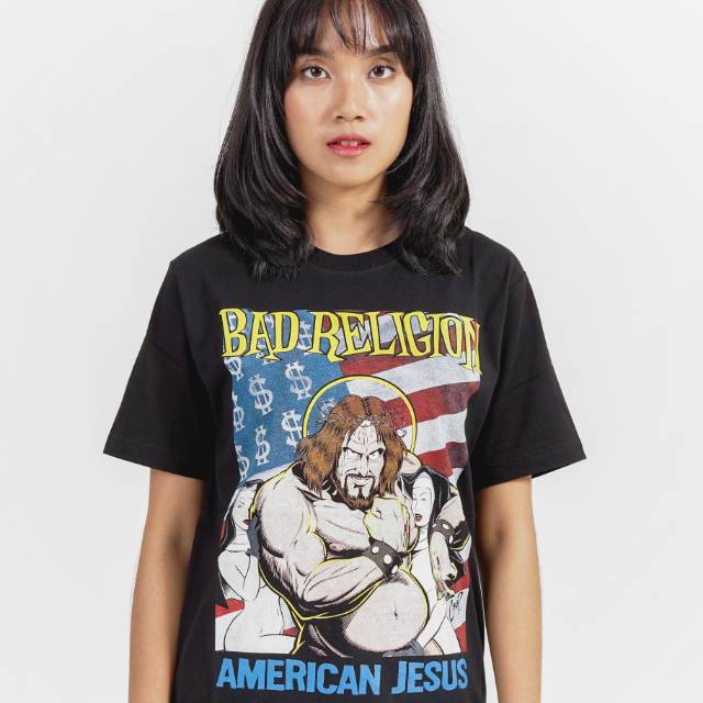 Baju Kaos Band Bad Religion American Jesus