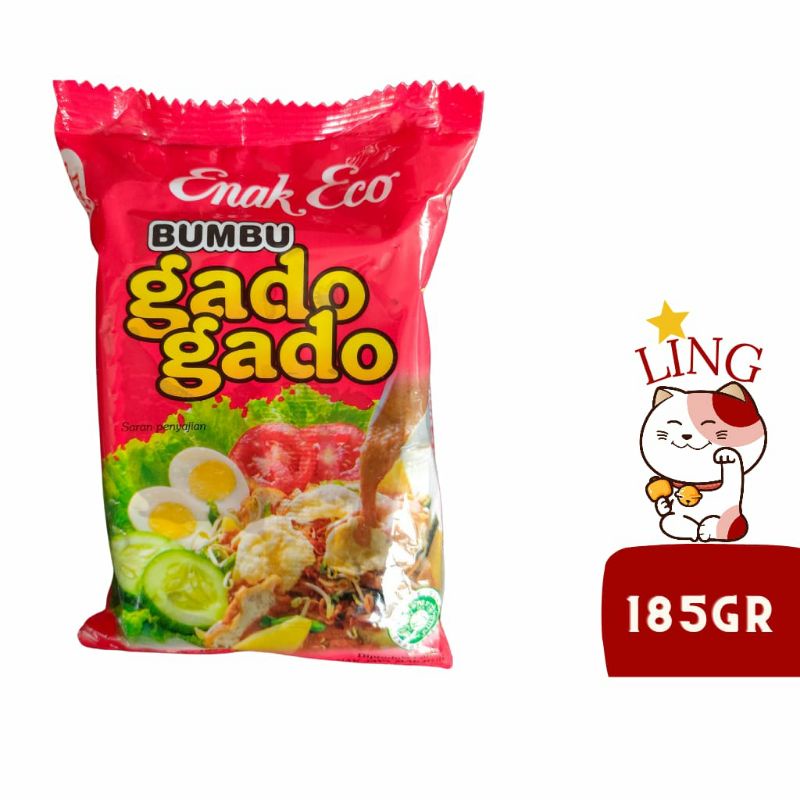 

Bumbu Gado-gado 185 gram cap Enak Eco