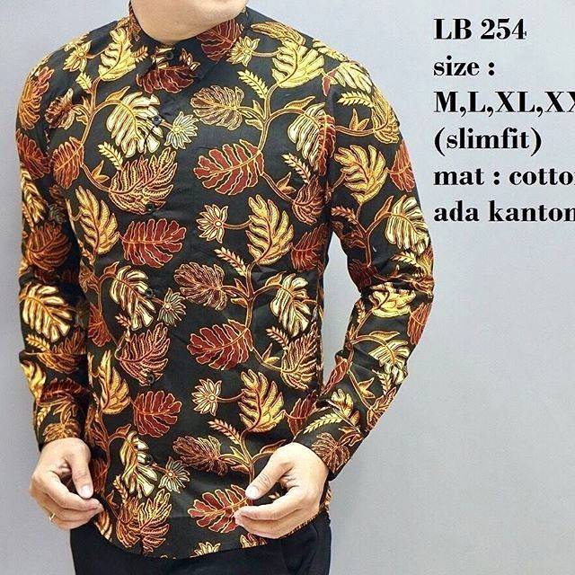 BAJU BATIK PRIA SLIM FIT MODERN DAN KEMEJA SLIMFIT MEWAH