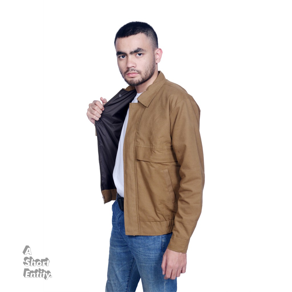 Flight Jacket - Rolight Camel