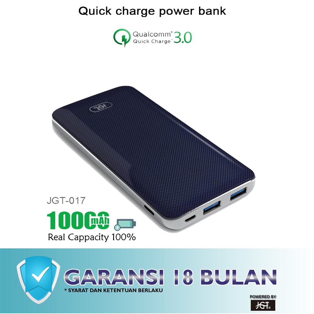 Powerbank Fast Charging 10000 mAh JGT 017