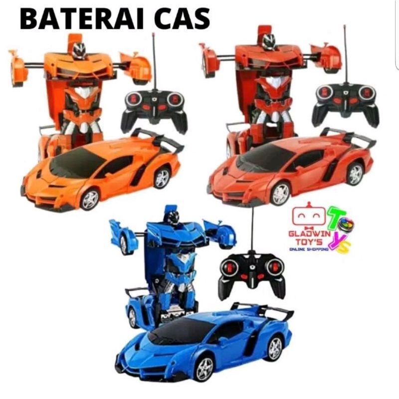 Terbaru Mainan RC MOBIL AUTOBOTS TRANSFORMER 1:18