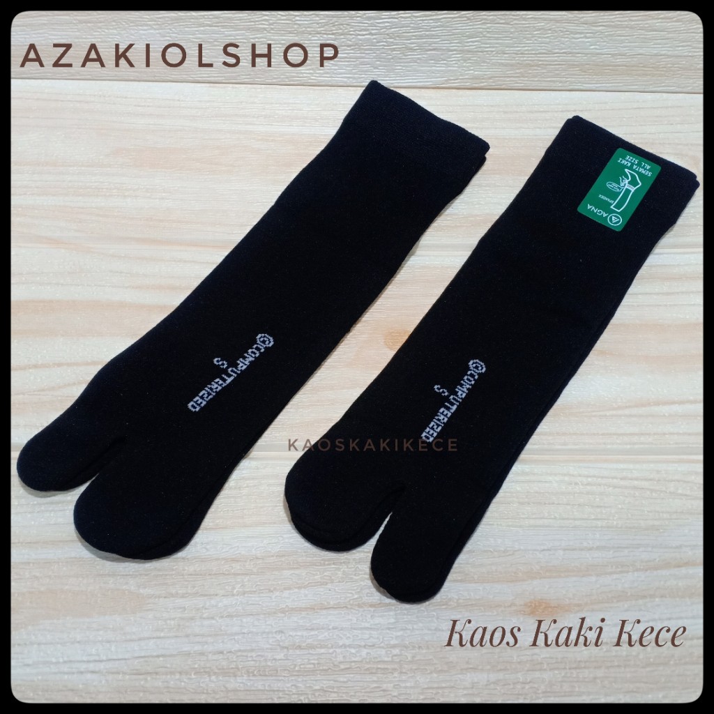 Kaos Kaki Jempol Muslimah Hitam