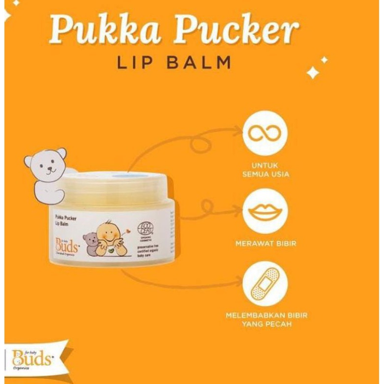 BUDS PUKKA PUCKER LIP BALM