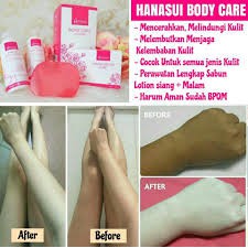 Papydu Hanasui Body Care 3in1 Paket Lotion Hanasui Original Bpom Shopee Indonesia