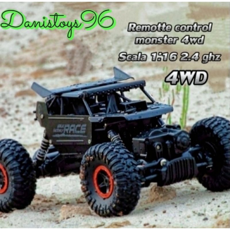 4wd monster remot kontrol off-raod 1:16 Scala