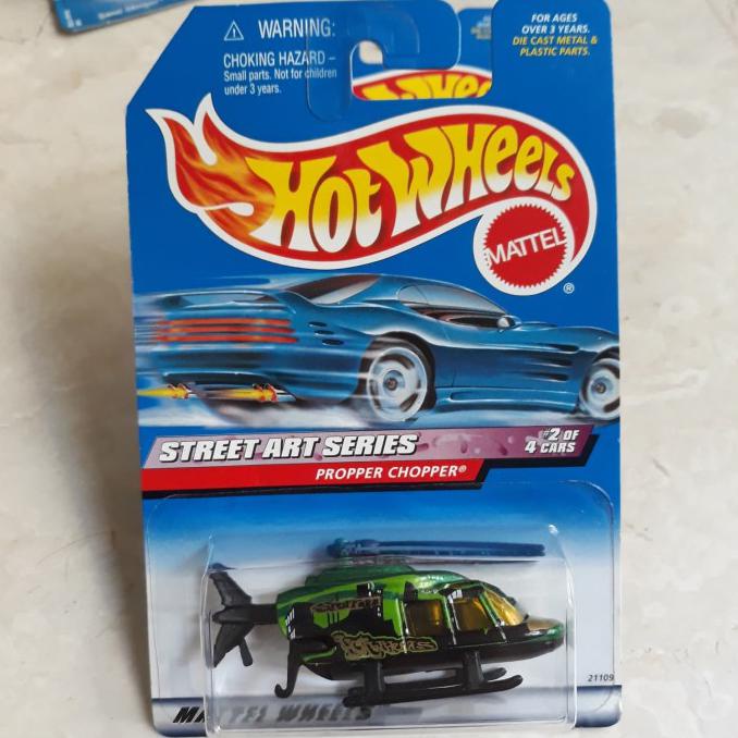 Limited Hot Wheels / Hotwheels Propper Chopper Street Art Trendi