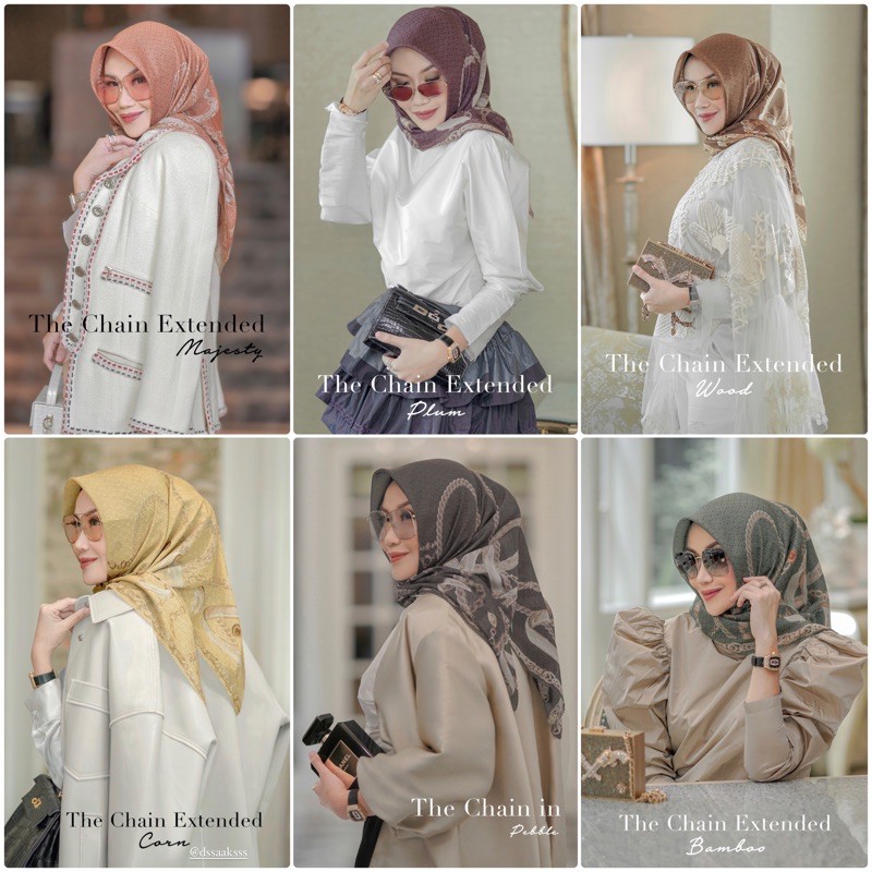 THE CHAIN EXTENDED BUTTONSCARVES FARSHA BUTTONSCARVES TAPIS ON