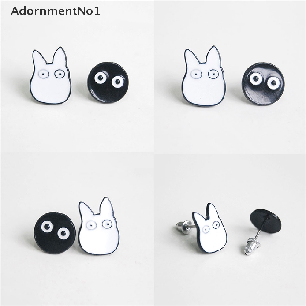 (AdornmentNo1) 1 Pasang Anting Tusuk Bentuk Kartun Totoro Untuk Wanita