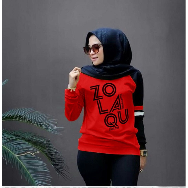 [Zolaqu RO]Blouse wanita babytery varian warna