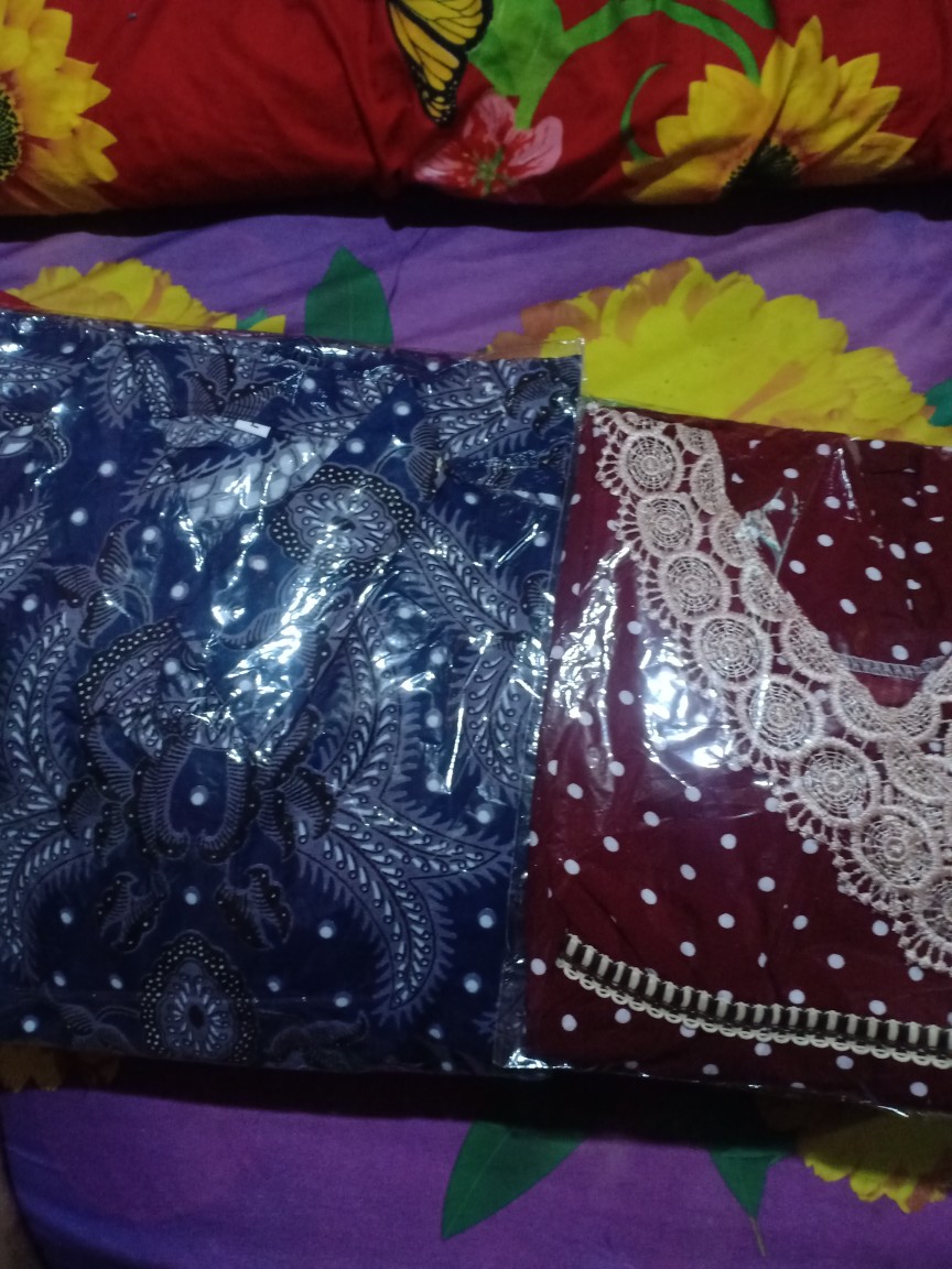 Bswart Batik Hrb026 Kenongo Hem Pendek Padi Pekalongan M L Xl Batik Pria Murah Modern Grosir