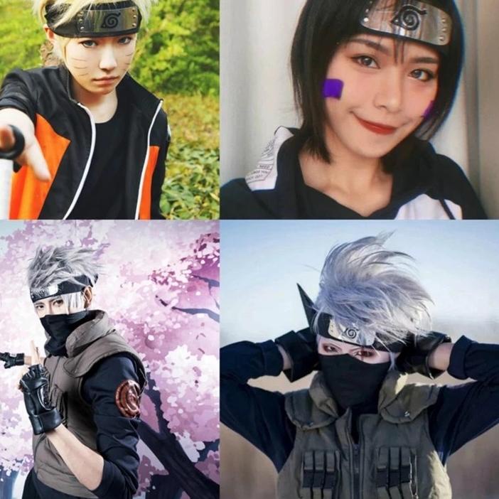 ← Mainan Ikat Kepala Naruto Acc Headband Premium Import Konoha Akatsuki Cosplay Naruto Boruto ۩