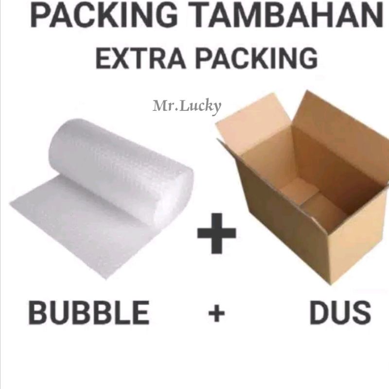 

Packingan Bubble warp + Dus