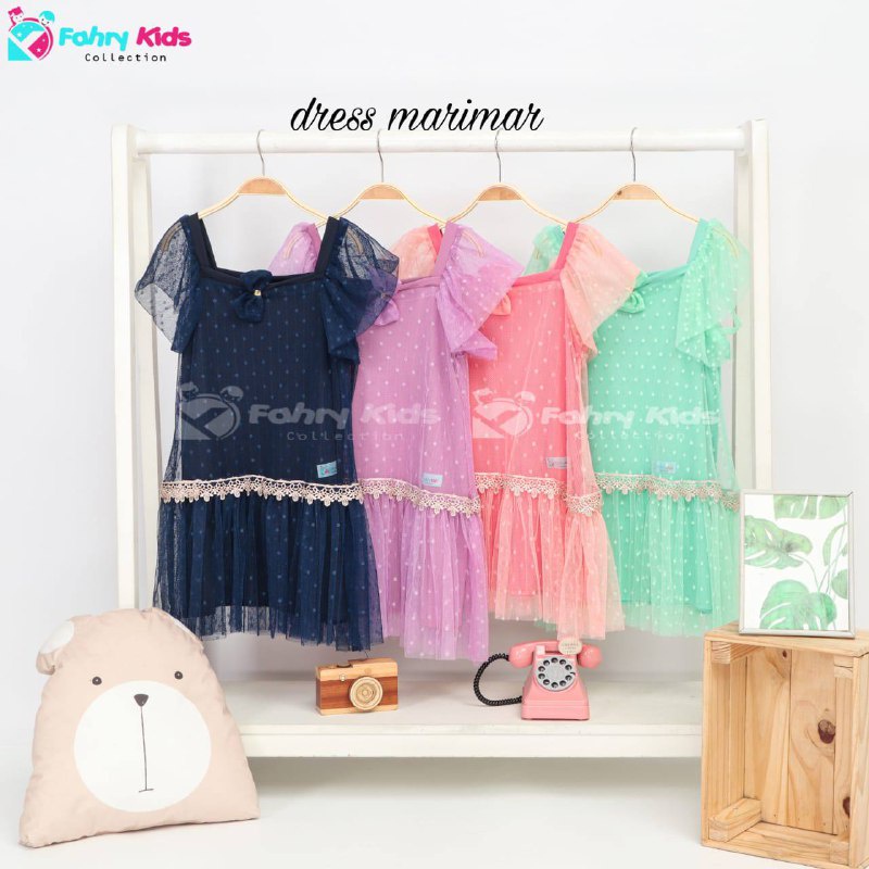 Dress cute marimar By Fahry kids