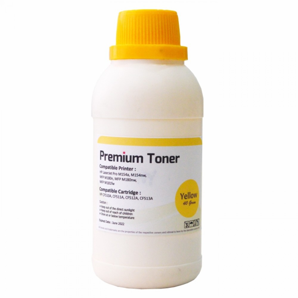 Serbuk Toner HP 204A CF510A CF511A CF512A CF513A Black Cyan Magenta Yellow Refill Printer M154a M180