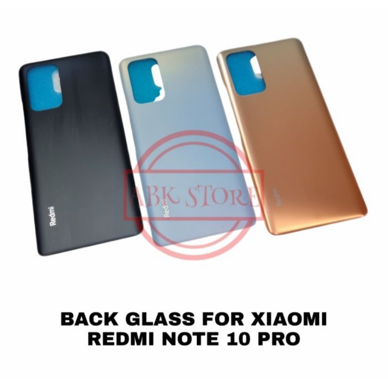 BACKDOOR BACK COVER XIAOMI REDMI NOTE 10 PRO KESING CASING HOUSING TUTUP BELAKANG