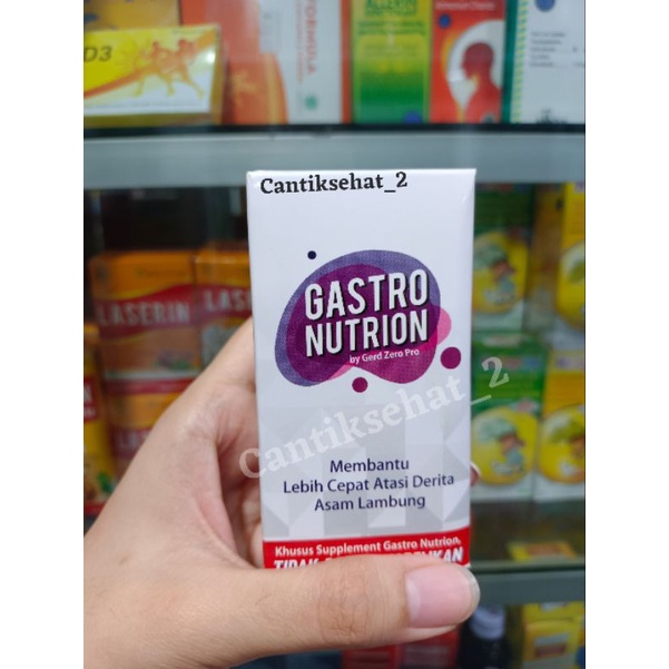 GASTRO NUTRION OBAT HERBAL ASAM LAMBUNG ISI 30 KAPSUL
