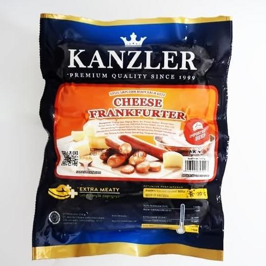 

windytriastuti13 Kanzler Sosis Sapi Cheese Frankfurter @360gr TERLARIS TERPERCAYA ORIGINAL