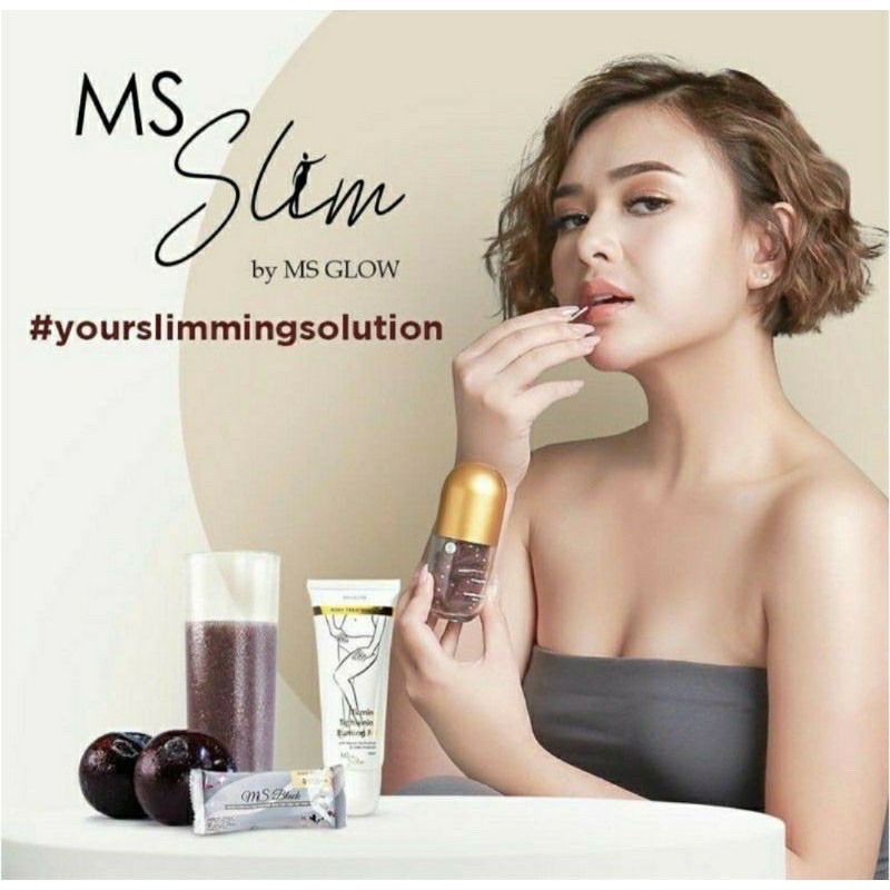 MS GLOW BODY TREATMENT OIL &amp; BODY SLIMMING CAPSULE