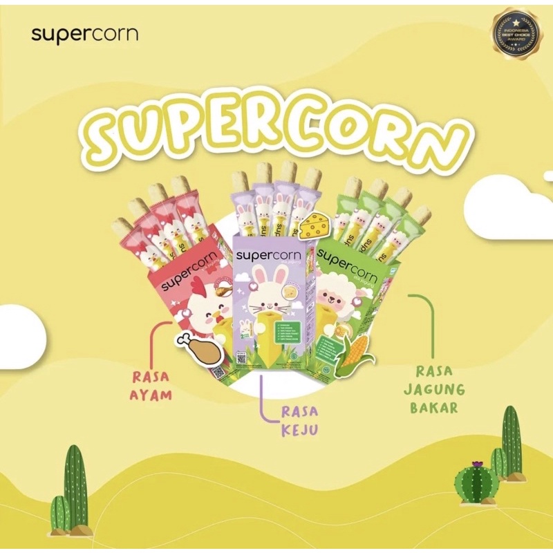 supercorn stick jagung cemilan anak