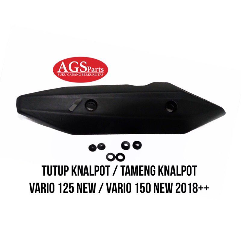 tutup knalpot / tameng knalpot vario 150 new/vario 125 new 2018