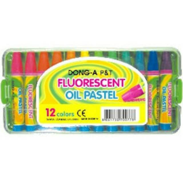 

Fluorescent Oil Pastel 12 colour