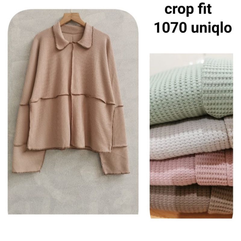 Atasan terbalik 1070 UNIQLO by CLARKE