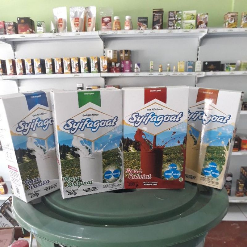 

Susu Kambing Etawa Bubuk Aneka Rasa Syifagoat