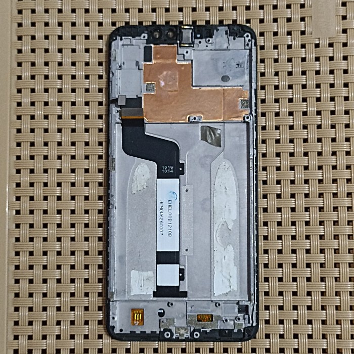frame lcd redmi note 6 pro oriiginal copotan