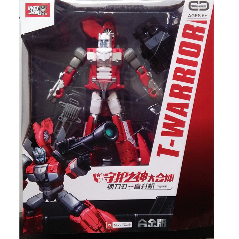 Transformers Metal Weijiang Deformation Robot T-Warrior A