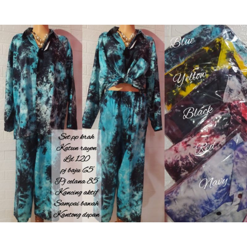 babydoll panjang kerah