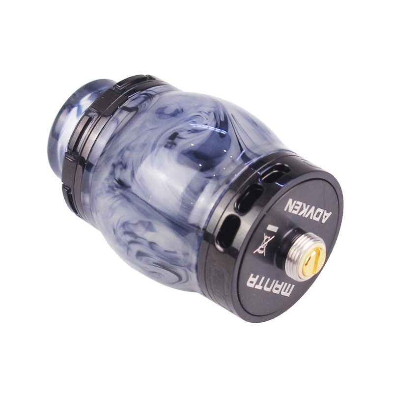 Advken Manta 24 RTA Atomizer - RESIN BLACK [Authentic] Sby