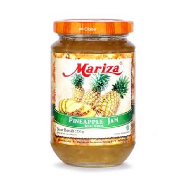 

Mariza Pinneapple Jam (Selai Nanas) 350gr