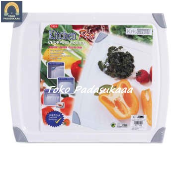

Alat masak Dan Dapur 31.3x25.3 Cm Talenan Plastik - Putih