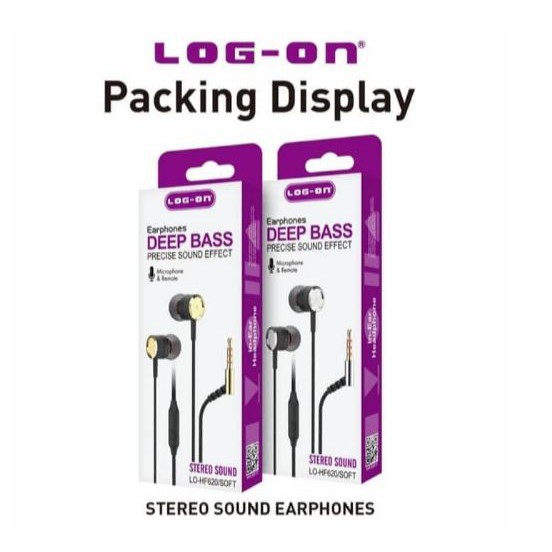 HEADSET HF HANDSFREE LOG-ON DEEP BASS LO-HF620